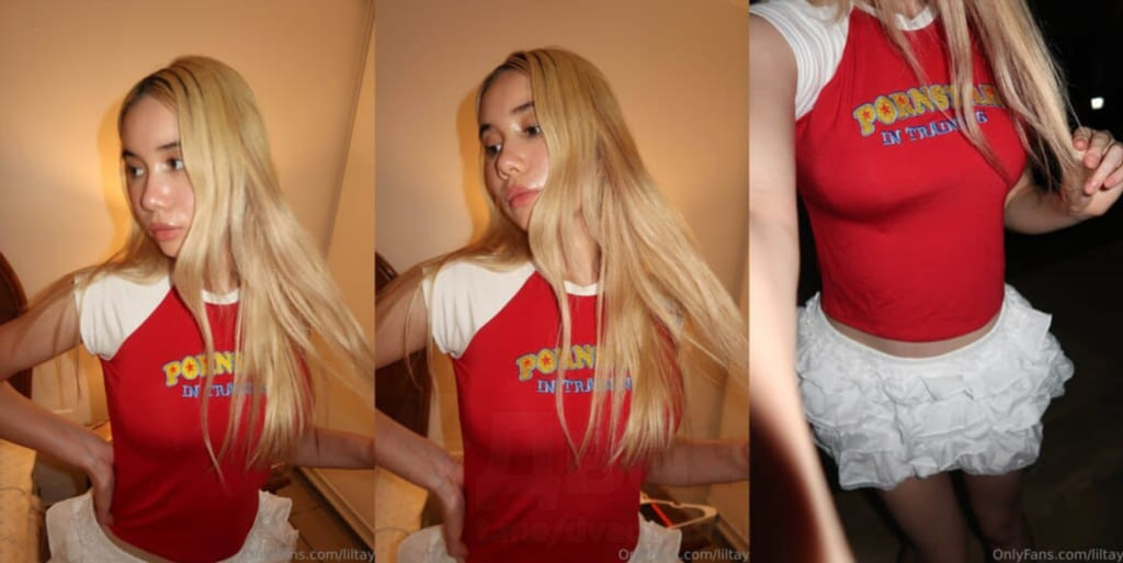 Свежее Lil Tay свежий слив Lil Tay сегодня